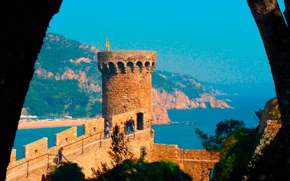 Vista de Tossa de Mar para ilustrar una visita con guía local